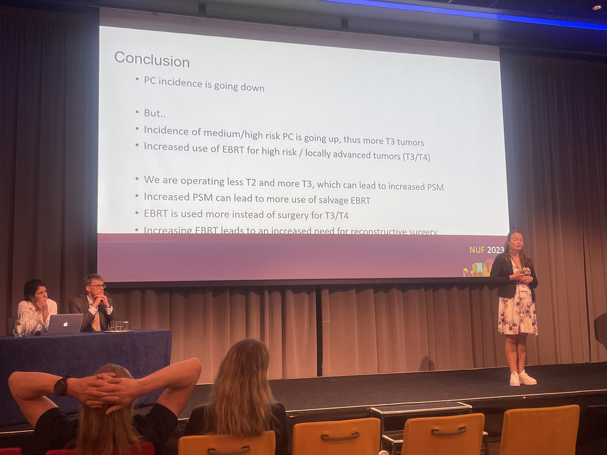 .<a href="/nuf2023/">NUF2023</a> <a href="/ScandUrol/">Scand. Assoc. Urol.</a> 
@Gigjagud opening the reconstructive session at #NUF2023 with talking about the rise of radiotherapy leading to an increased need for reconstructive surgery #reconstructiveurology