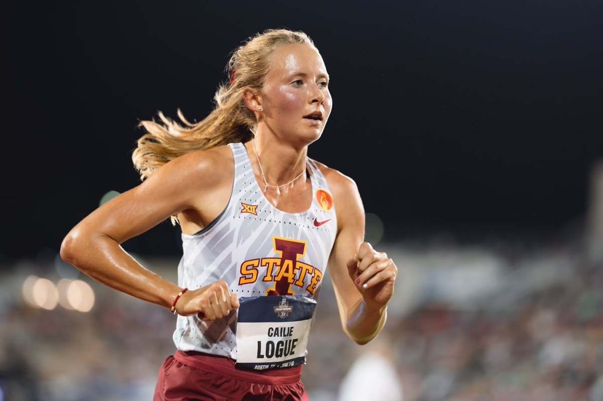 CycloneTrackXC's tweet photo. Cailie Logue, five time All-American. 

#CycloneSZN https://t.co/Sm6ZMjqelT