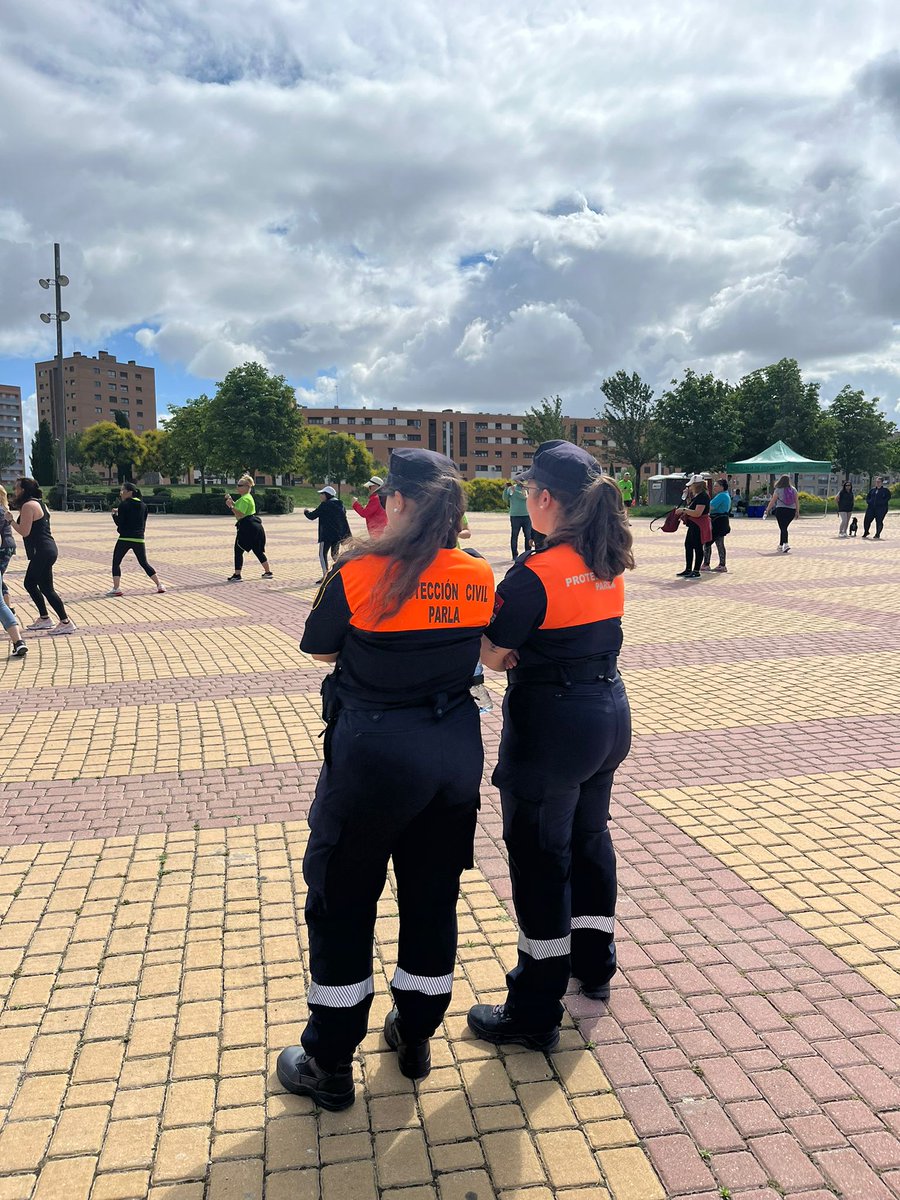 Hoy hemos estado cubriendo unas actividades deportivas, por la celebración del 15 aniversario del Hospital de Parla.