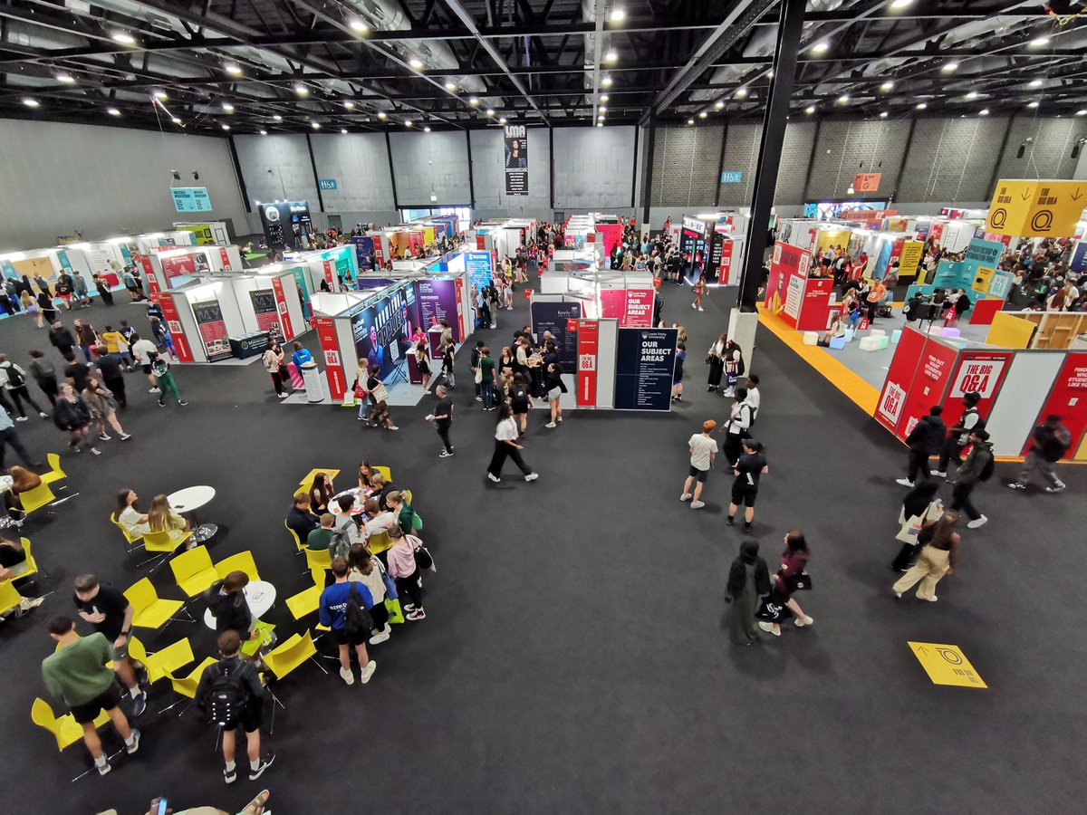 Year 12 are making the most of the Liverpool UCAS Discovery Exhibition.