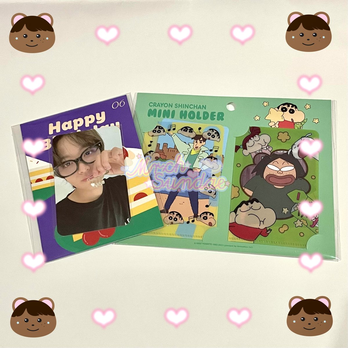 🌻🤍해찬 생일 선물🤍🐻

haechan birthday card + shinchan mini holder 

รีทวิตอย่างเดียว+สุ่มวันเสาร์ 2ทุ่มค่ะ สุ่มแล้วจะแท้กไปนะคะ🍀🧸

#기다려왔잖니_쩨고의날_해찬생일
#HAPPYHAECHANDAY
#OKAYCUTItsHaechanDay