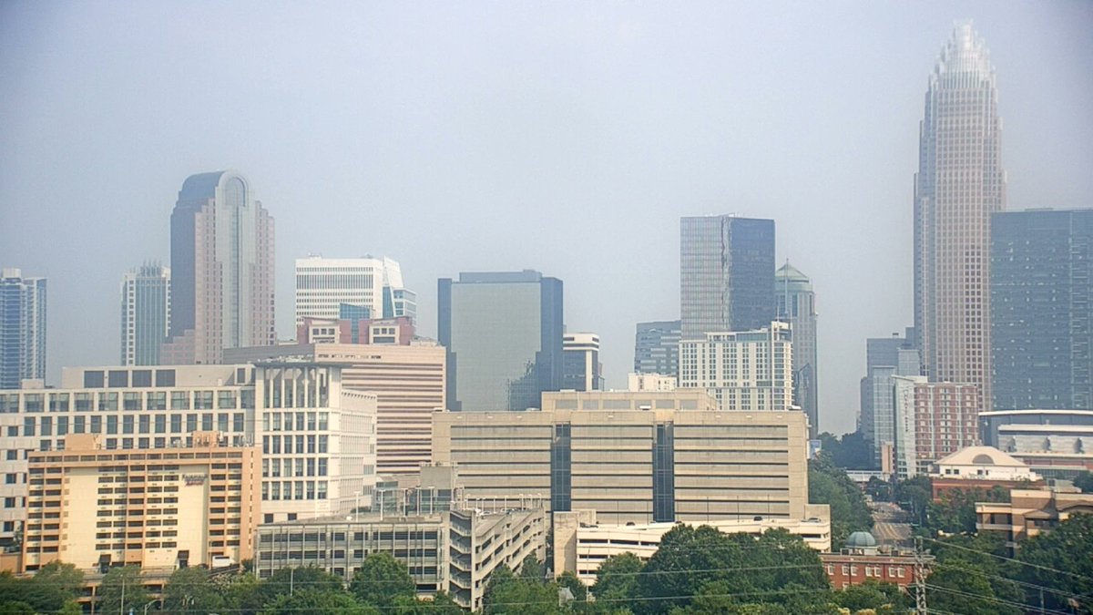 It's another Code Orange air quality day across North Carolina. Here's what you can do to stay safe. <a href="/ESPortillo/">Ely Portillo</a> reports on <a href="/WFAE/">WFAE</a>  wfae.org/health/2023-06…