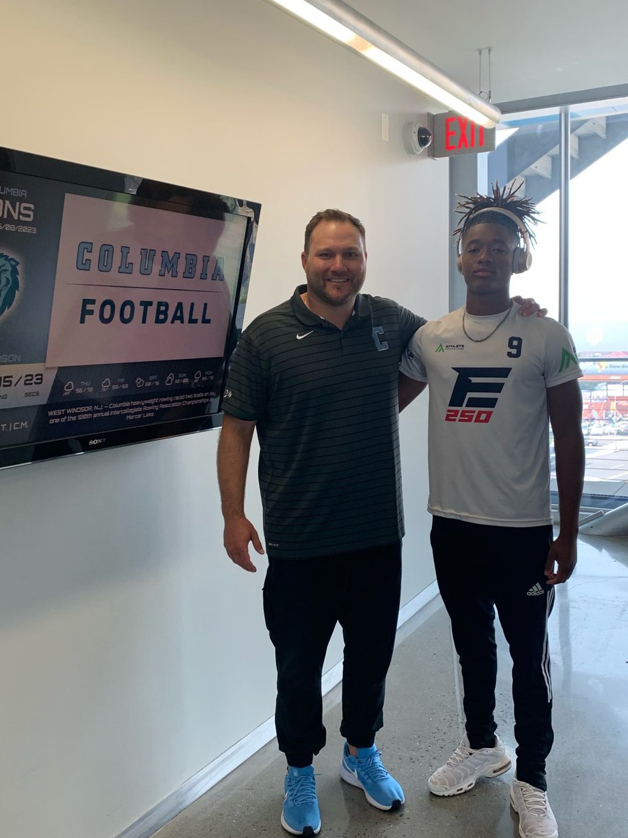 _DeonButler_'s tweet photo. Had a great time @CULionsFB yesterday, thanks for the unofficial visit. @CoachStoNGo @jeremyshapiro10 https://t.co/AGxgOiRSOC
