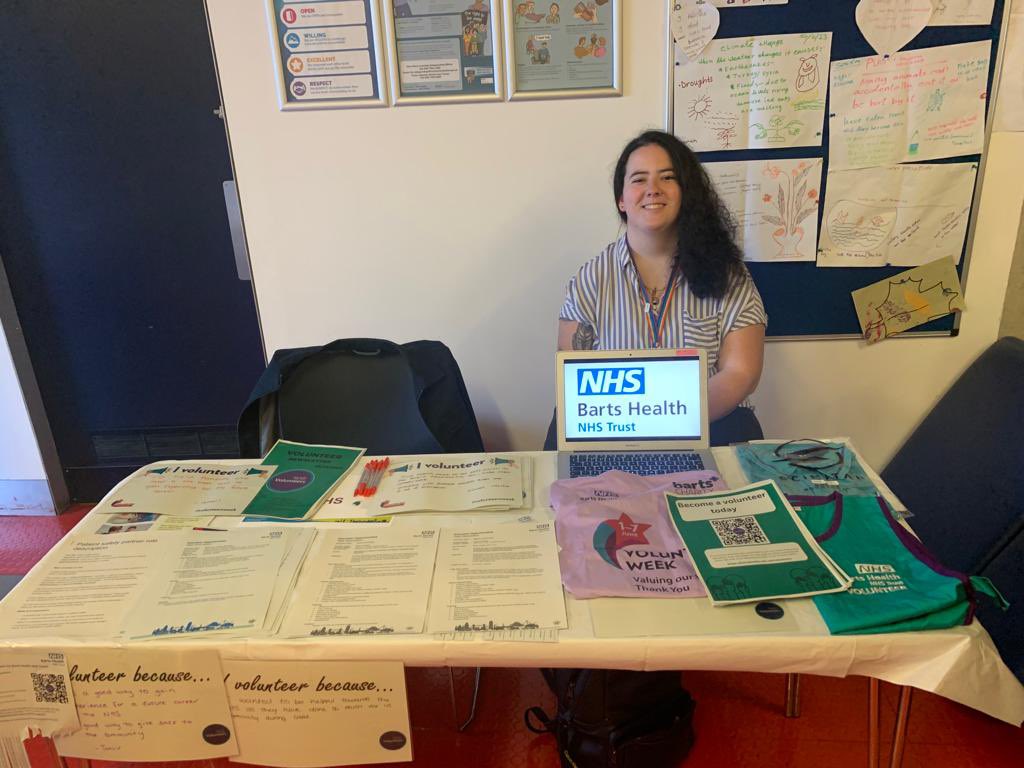 Reaching out to our local community to promote the benefits of volunteering as well as showcase what our wonderful volunteers do @BartsVolunteers @NHSBartsHealth @barts_charity #volunteersweek #ivolunteer #weloveourvolunteers. Come visit our stall @ideastores in Whitechapel Road.