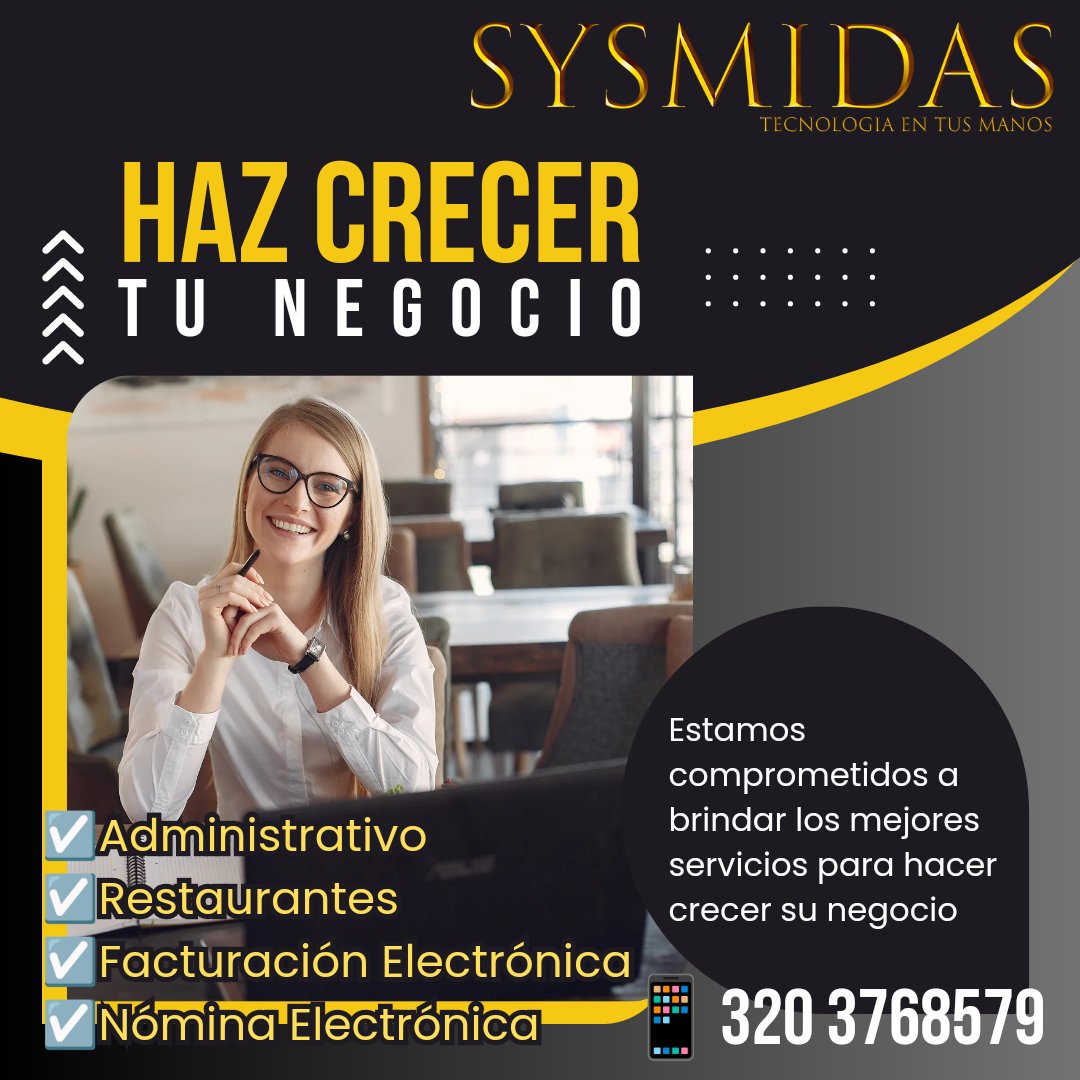 sysmidas's tweet image. ¿𝙉𝙚𝙘𝙚𝙨𝙞𝙩𝙖𝙨 𝙎𝙤𝙛𝙩𝙬𝙖𝙧𝙚 𝙥𝙖𝙧𝙖 𝙩𝙪 𝙍𝙚𝙨𝙩𝙖𝙪𝙧𝙖𝙣𝙩𝙚? 
Registra de una manera fácil, rápida y sencilla. 
+Administra y Controla tus gastos, movimientos y tu dinero de manera segura y eficaz.
+Contáctanos: 📱𝟯𝟮𝟬 𝟯𝟳𝟲 𝟴𝟱𝟳𝟵
#sysmidas #restaurantes