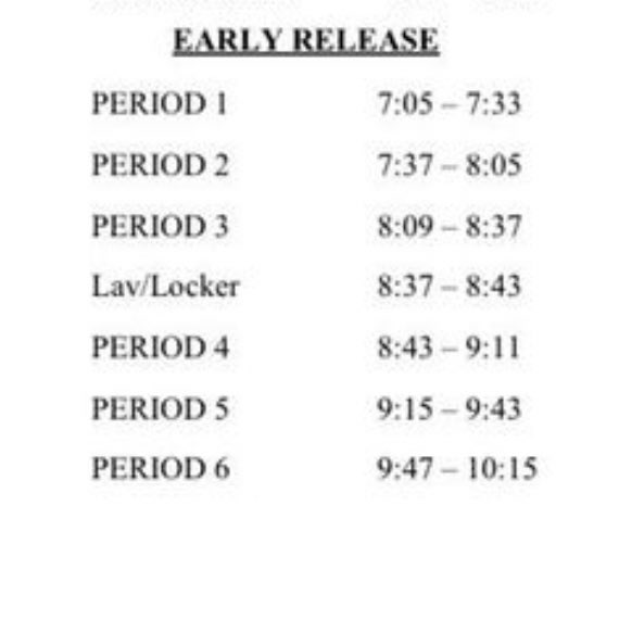 Last Friday of the year! Here’s today’s schedule…