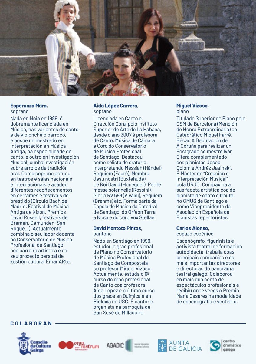 Participación de Organistrum no III Ribadeo Ilustrado
#grupoorganistrum <a href="/ConcelloRibadeo/">ConcelloRibadeo</a> <a href="/consellocultura/">Consello da Cultura Galega</a> <a href="/UniversidadeUSC/">USC</a> <a href="/facultadeXH/">Facultade de Xeografía e Historia</a> <a href="/CulturaXunta/">Cultura de Galicia</a> <a href="/Xunta/">Xunta de Galicia</a>