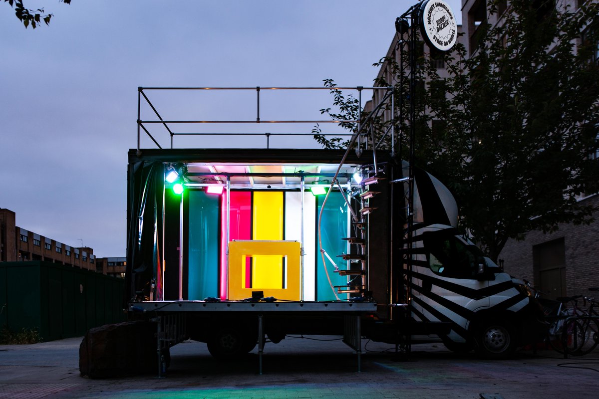 Join us at the🌟Big Docklands Street Party🌟for the <a href="/MuseumofLondon/">MuseumofLondon</a> Docklands 20th birthday where we're launching our new stage on wheels, the Bobby Dazzler! Featuring <a href="/SadieSinner/">✨🪩 Beyon’Sadie 🪩✨</a> and Azara as Mr IPM - East London, you don't want to miss this party 🎈bit.ly/3IYR4r8