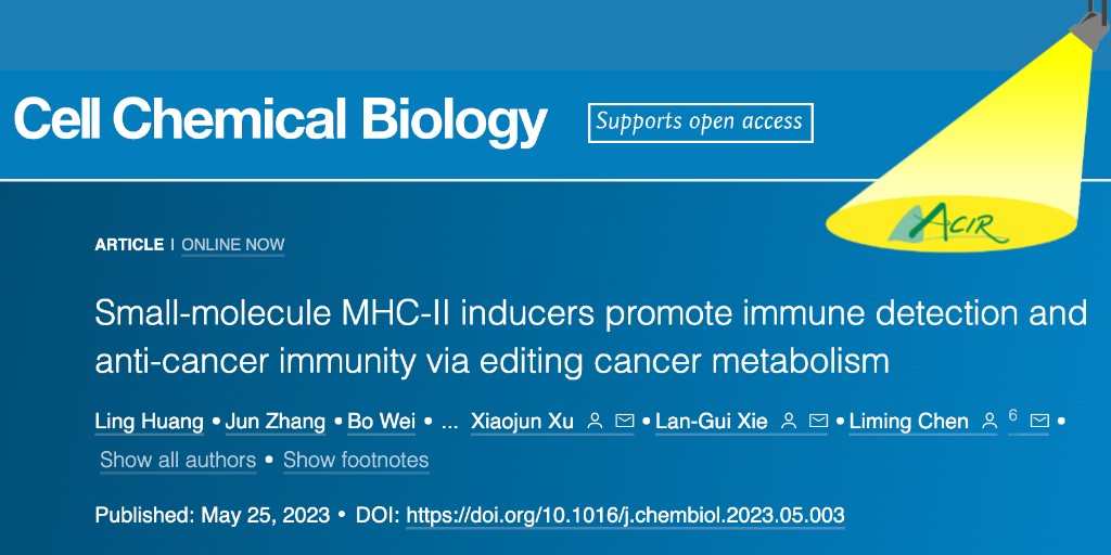 Researchers demonstrated that pristane and its derivatives NJNU-0069 and NJNU-0069-003 induced MHC-II expression in cancer cells to potentiate antigen presentation and immune detection, which increased T cell infiltration and antitumor immunity in  [...] bit.ly/3MU0026
