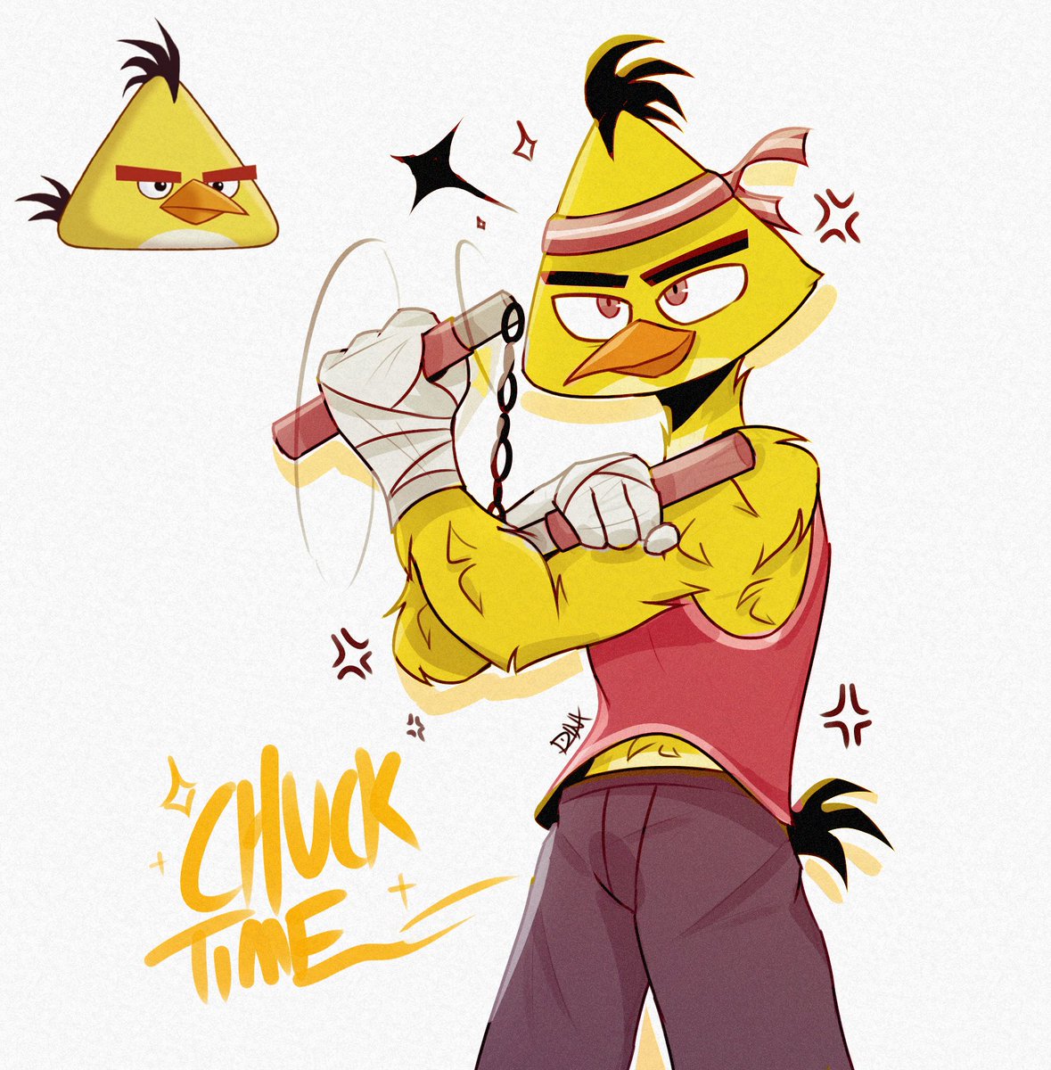 DinxArtworks's tweet photo. FAST MF CHUCKKKK 💛🏃💨💨
I remember looking back in the movies &amp; finally understand what Chuck was saying- 👁️👁️💧
#AngryBirds #AngryBirdsFanart #AngryBirdsChuck https://t.co/55RdOSloKB