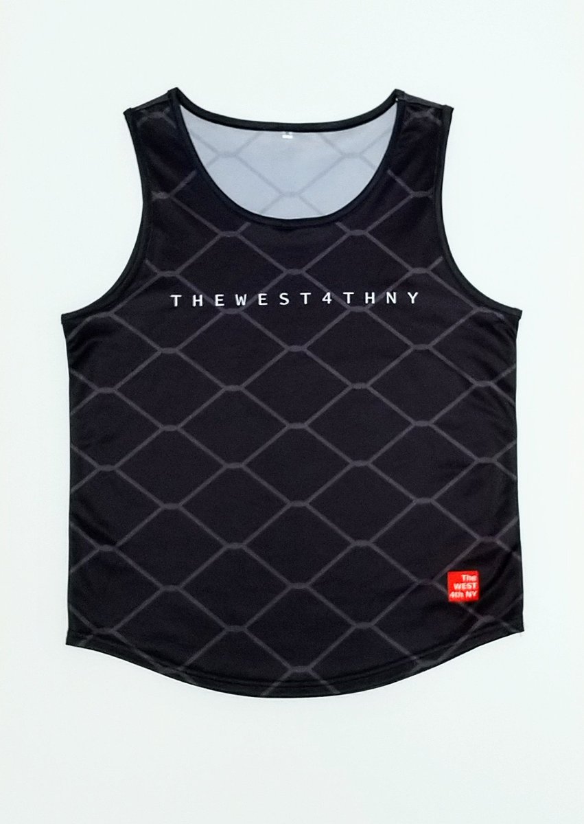 TheWEST4thNY's tweet photo. 🌸2023 スプリング&amp;サマー コレクション🌊

🟥CAGE　タンクトップ
The WEST 4th NYのブランドネームにもなっているW4NY ストリートコートの名称'The Cage'からインスパイア。
詳細は画像をクリック👇️
https://t.co/y0YU9W3EYf https://t.co/Eeq3xuLDGz