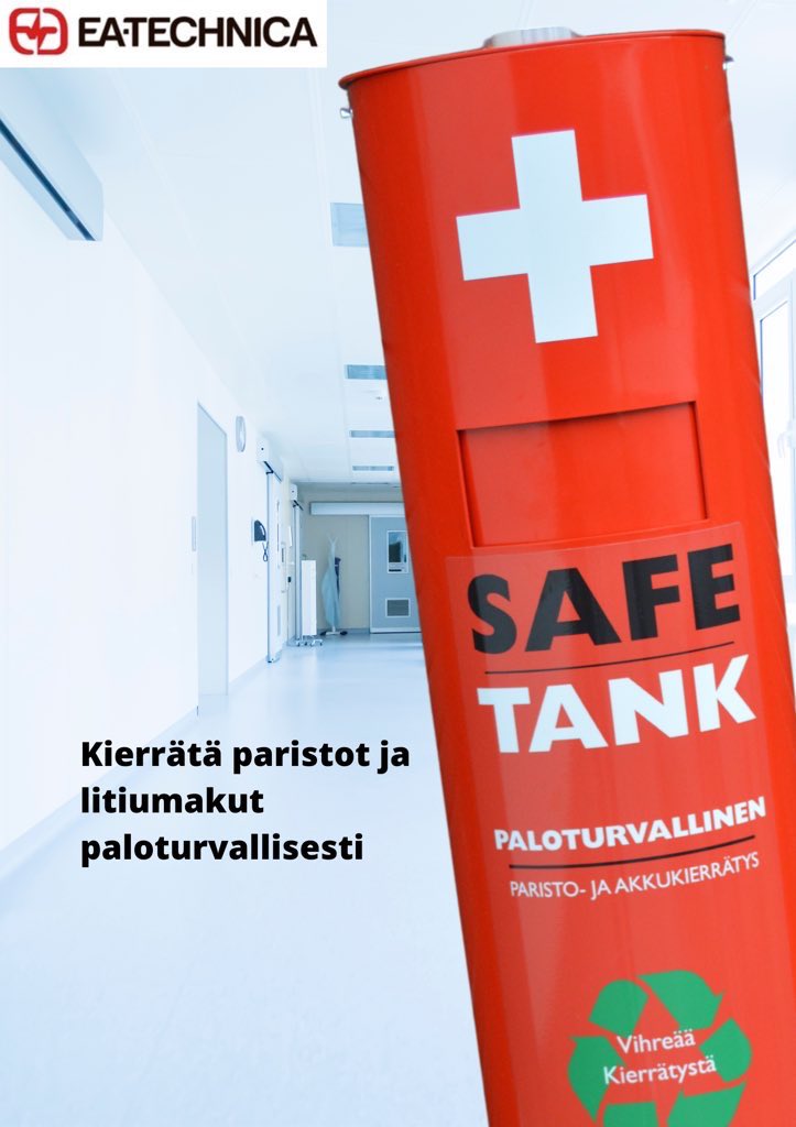 Varautuminen on sijoitus, mikä kasvattaa turvallisuuspääomaa! Safe Tank ohjaa ihmisiä kierrättämään turvallisesti ja oikein!