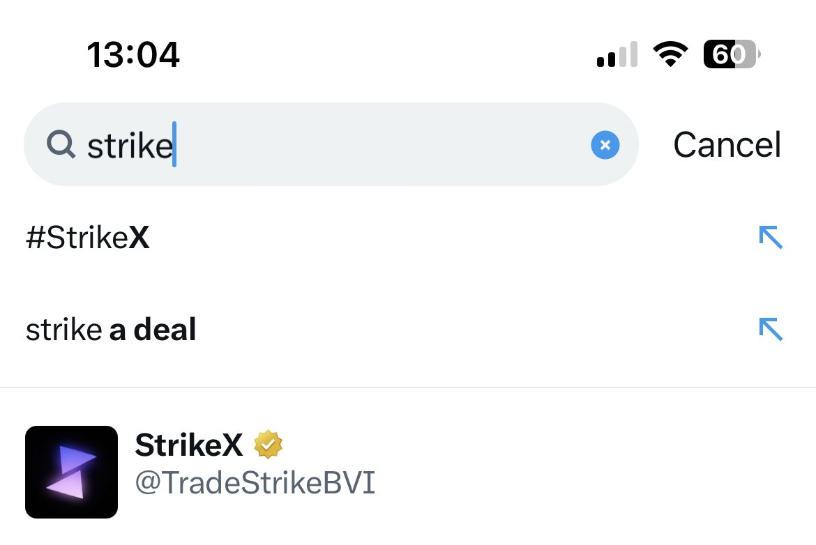 #StrikeX did they always have the gold tick ✔️