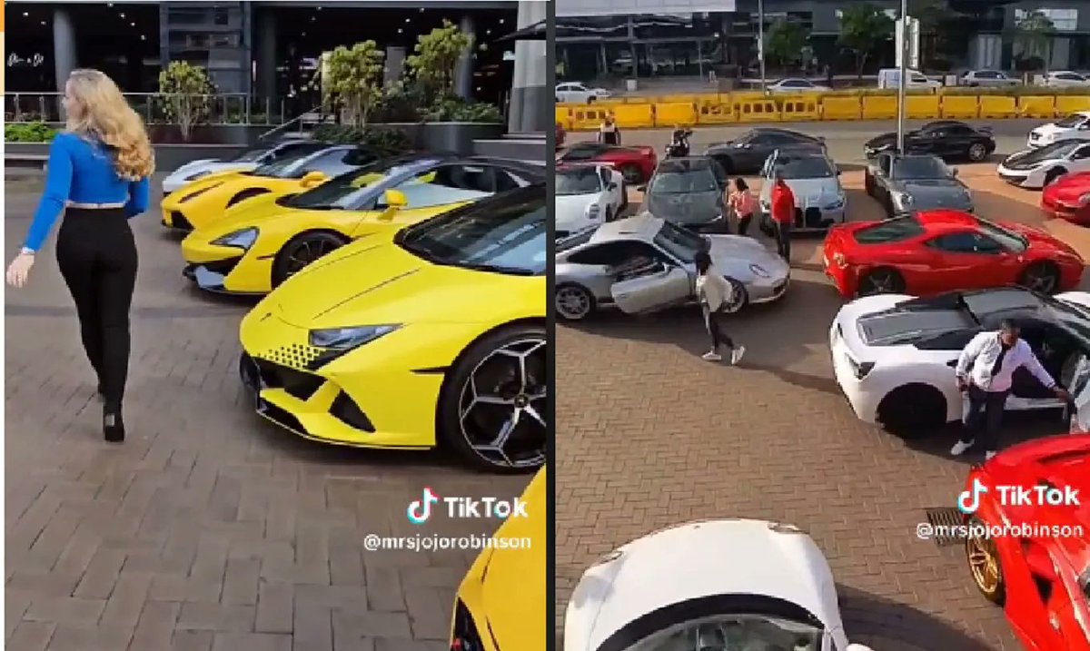 A playground for the rich: Hundreds of supercars take over Durban [watch] buff.ly/43vCyz4