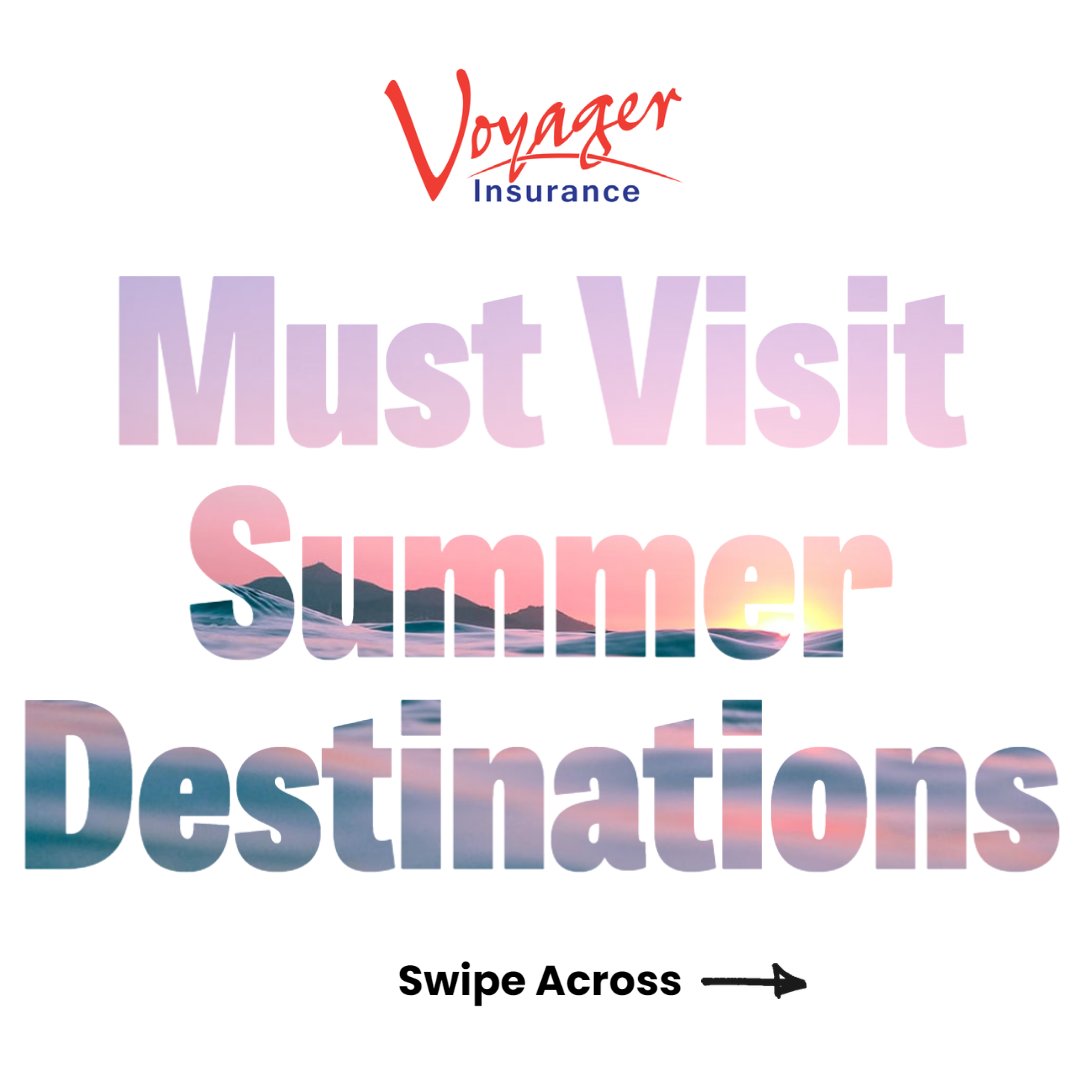 VoyagerIns's tweet photo. Here are some must visit summer destinations for you to consider for a last-minute getaway this year, or perhaps as inspiration for next years trip!

#traveltheworld #traveltheglobe #globetrotting #mustvisit #voyager #travelinsurance #holiday #getaway #travel #travelling https://t.co/0uADaCZ7BX