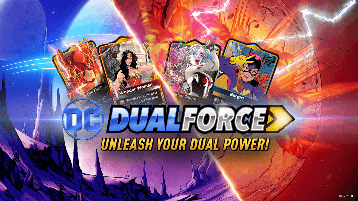 GIVEAWAY 🤩🤩!! Je fais gagner 50 des 100 clés Beta que j'ai pour DC DUAL FORCE, le nouveau CCG de DC ( la beta sera le 16/18 juin) . Il suffit juste de RT et Follow ma chaine <a href="/TheFishou/">TheFishou</a>  . ( tirage au sort le 15 juin)
Bonne chance à tous.