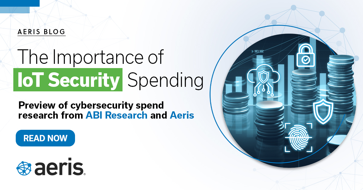 On June 22, #ABI Research and #Aeris will reveal new IoT security research for enterprises. Read our blog for a sneak peek and register for the webinar to get full access to the survey results.
Blog:  bit.ly/3oUzmOE
Webinar: bit.ly/43EkfIp
#IoTsecurity #IoT
