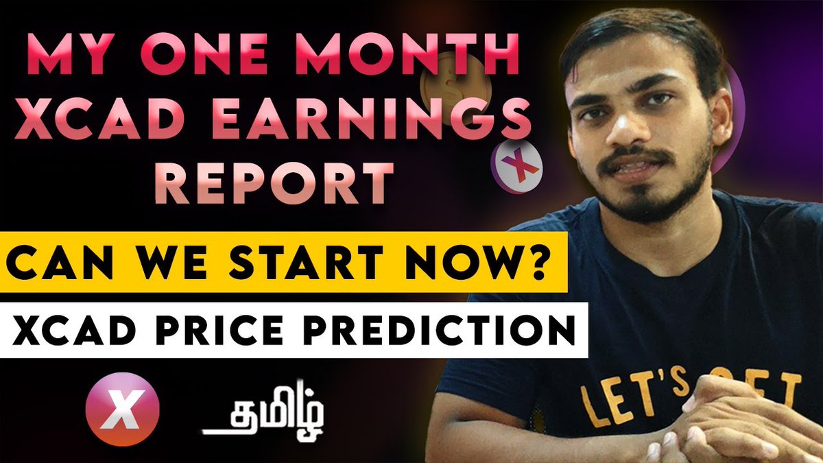 CKTAjith's tweet image. My 1 Month Xcad Watch2Earn Revenue revealed🤯

Video link:
youtu.be/fVsCkJclhEM

@XcademyOfficial 

#nerdarmy #xcad