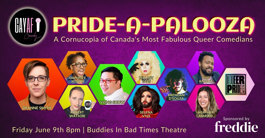Buddies' Queer Pride: more superstars than in heaven. Or MGM drewrowsome.blogspot.com/2023/05/buddie… #theaTO #Pride2023 #Pride @buddiesTO @AnestiDanelis
@YesChaseLo @thebgirlz @theonlykmo @NativeEarth
@davbentom @CanuckHutch @gayafcomedy @UrvahKhan