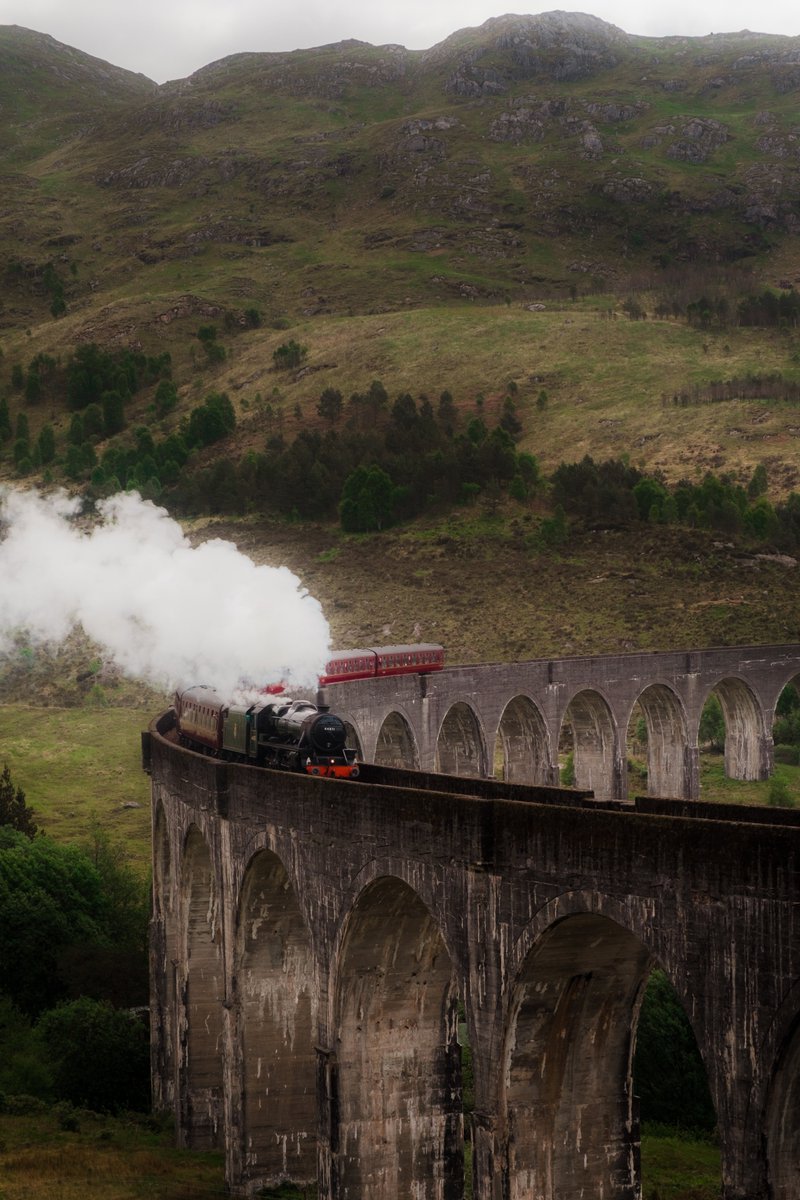 Still waiting for my Hogwarts’ letter to come 🚂♥️ • Glenfinnan Viaduct, May 2023 • <a href="/FujifilmUK/">FUJIFILM UK & Ireland</a>  Fuji X-T1

#scotland #highlands #photography #landscapephotography #harrypotter #VisitScotland #ScotlandIsCalling