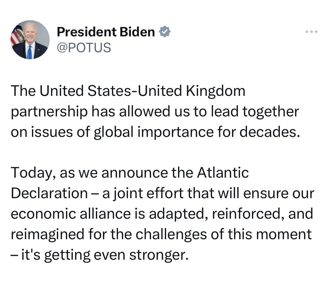 The US-UK alliance is stronger than ever 🇺🇸 🇬🇧