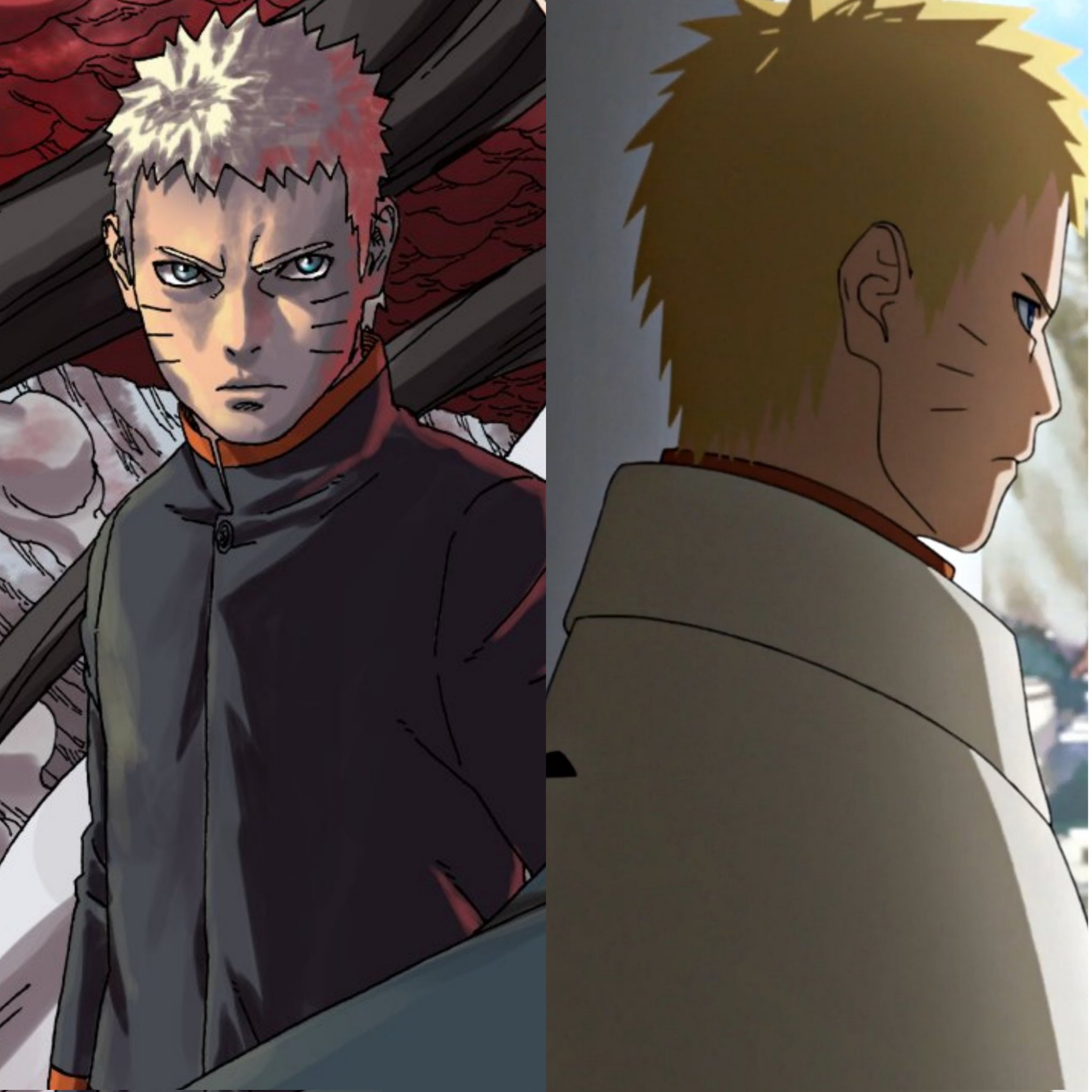 Hσwl on X: In terms of design, which Hokage Naruto do you prefer Manga or  Anime 👀 #BORUTO #NARUTO  / X