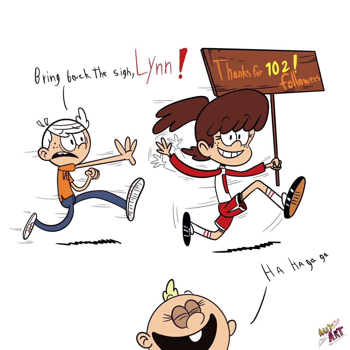 Thank for 102 followers 😊 
#TheLoudHouse  #lynnloud #Lincolnloud #lynn_loud #Lincoln_loud