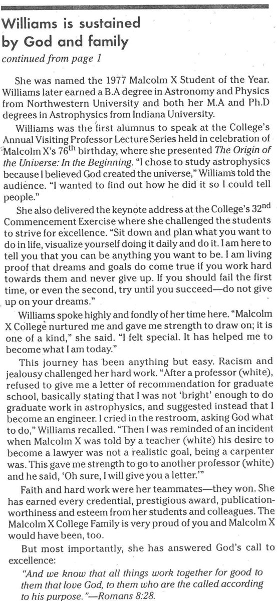 My humble beginnings: Called by God as a root out of a dry ground😊.
Please Retweet. #Astrophysics #Astronomy #Quasars #WomenInScience #BlackHoles #BlackCommunity #BlackWomensHistory #BlackHistory #BlackScientists #BlacksInScience #Einstein #TheoryOfRelativity #GeneralRelativity