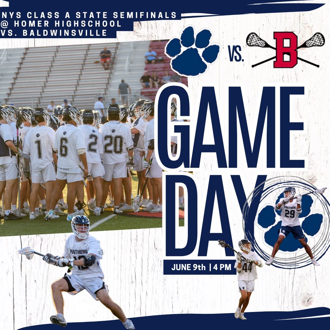 It’s game day.   4pm!