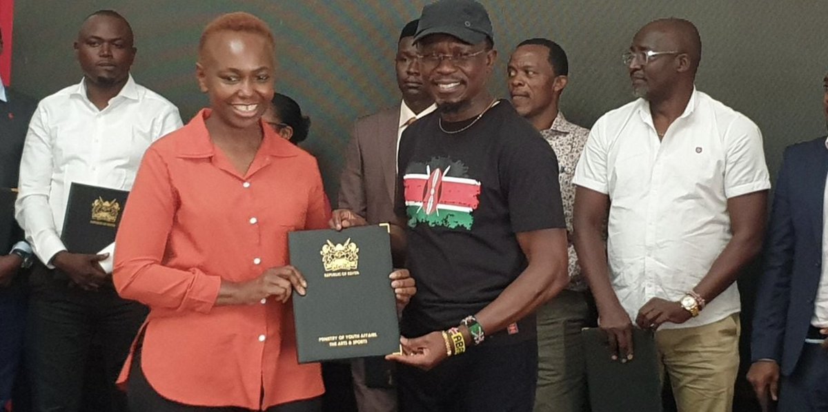 ntvkenya's tweet photo. ABABU NAMWAMBA revokes appointments of Carol Radul, Dennis Itumbi, Azziad Nasenya, Daniel Ndambuki and others in Talanta Hela council and technical committees.

https://t.co/7B3oFmsN4k https://t.co/vynTY9WeE3