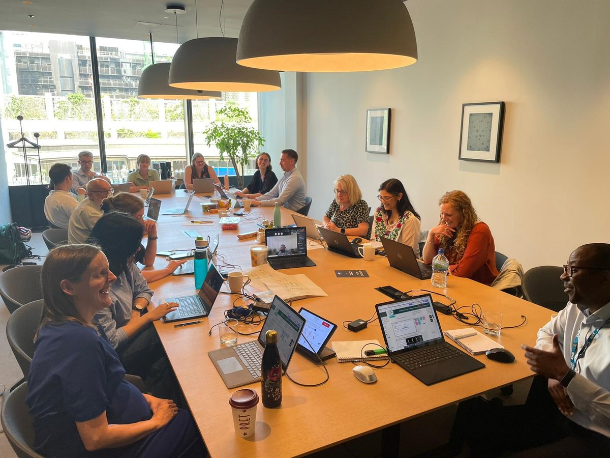 The UCP team + colleagues from our new use case groups including dementia, frailty, personalised care and learning disabilities and autism, have spent the morning brainstorming the new UCP template. Watch this space!