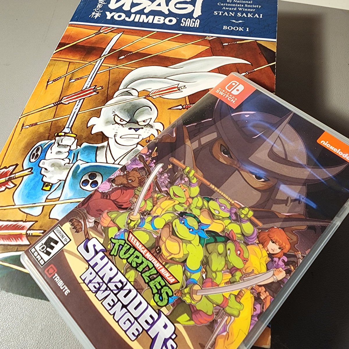 Usagi's coming to Shredder's Revenge; we're ready.
•
•
•
•
•
#tmnt #shreddersrevenge #usagiyojimbo #stansakai #dotemugames #beatemup #games #switch #comics #makecomics #nabthenineties #corpmassscottbook #cmsbook