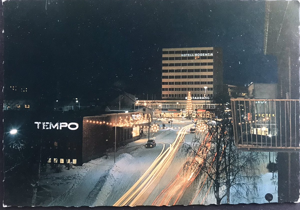 Boden. Tempo. Kungsgatan. Pls Rtwt.