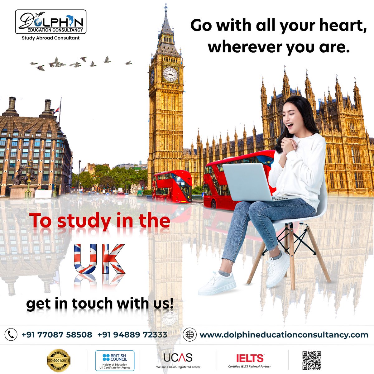 Dolphineduconuk's tweet photo. Start living, not surviving! ๐ฌCall us for UK ๐studies!
Visit:
https://t.co/BdRBXzO2Vv
#ukindians #UKstudies #ieltstips #ieltstest #Dolphineducationconsultancy #studyabroadconsultants #uk https://t.co/KcyyUhQH4x