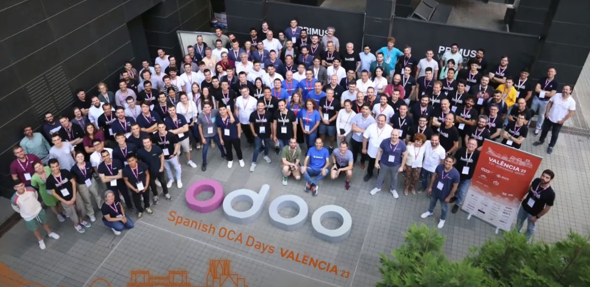 So proud to be part of this amazing community! I have been this week on Spanish OCA Days on Valencia with <a href="/CreuBlanca/">CreuBlanca</a> team.
Amazing experience. Already awaiting for next year event.
<a href="/OdooCommunity/">OCA</a> 
Make Odoo mighter together