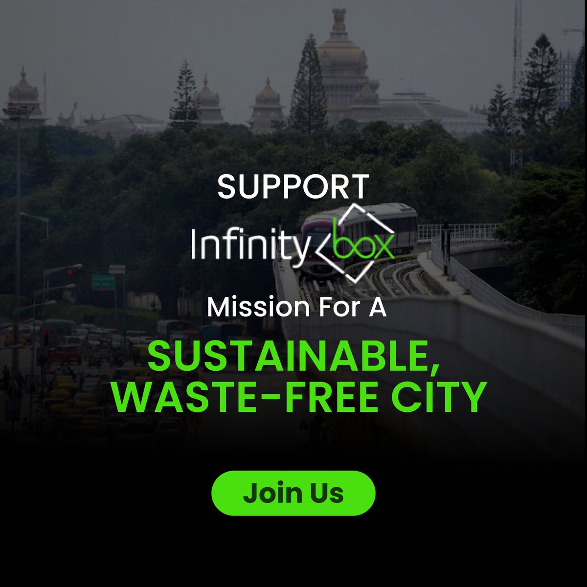 box_infinity's tweet photo. Did you know that the average person in Bengaluru generates a whopping 1.5 kg of waste per day? 😱

♻️Revolutionizing waste management! Infinity Box is taking Bengaluru by storm with sustainable solutions. Together, let's create a cleaner, greener future!💚🌍 https://t.co/RNqXNuJe7k