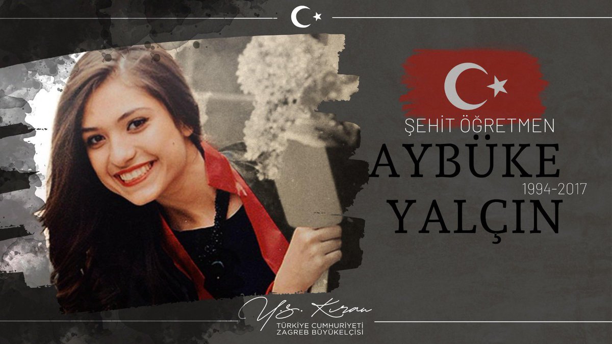 Unutmadık. Unutmayacağız! 🇹🇷

Mekânın cennet olsun.

#AybükeYalçın