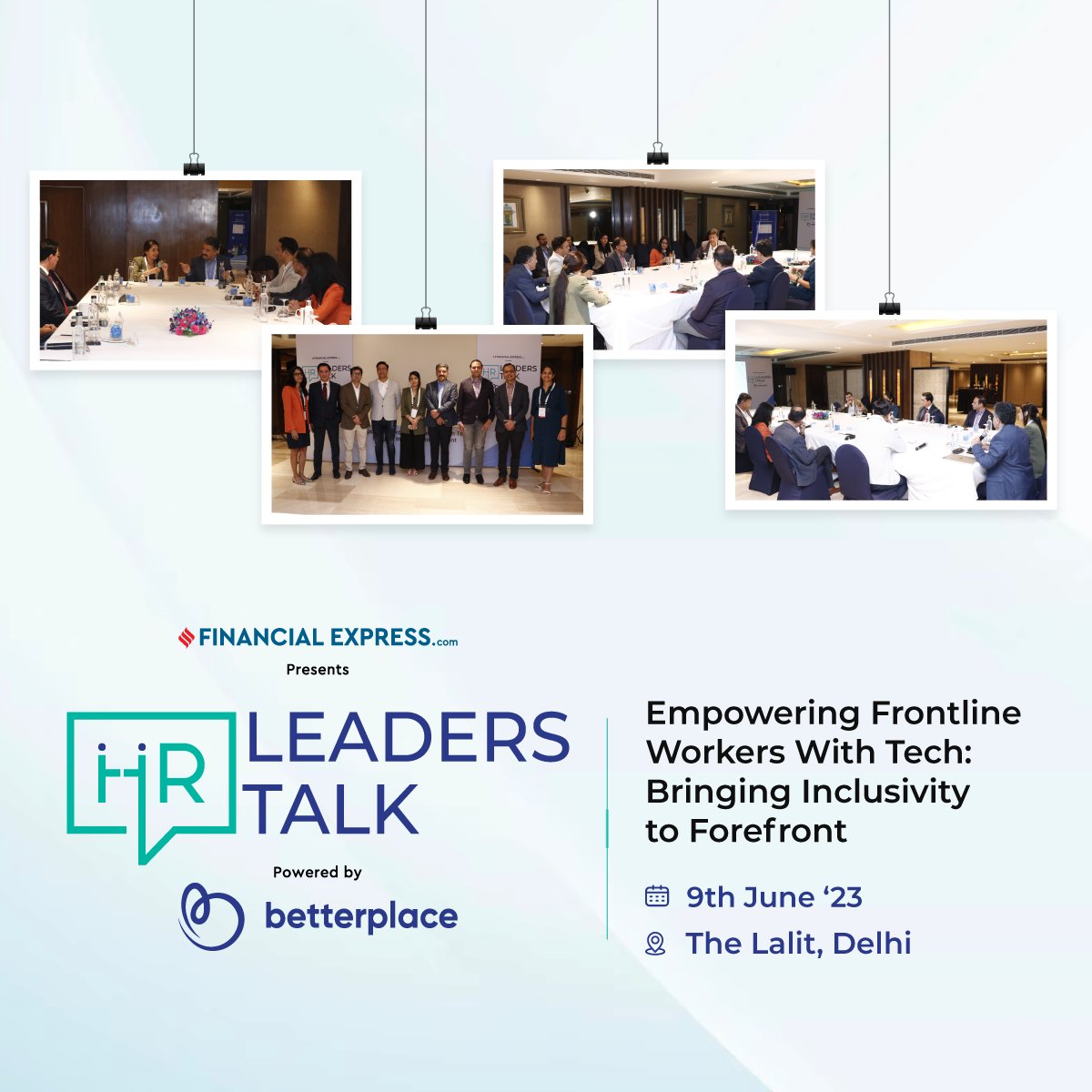 We would like to express our heartfelt gratitude to the incredible speakers who made the FE HR Leaders Talk a truly enlightening and inspiring experience. 

Catch the glimpses: bit.ly/42ta088

#FEHRLeaderstalk #Betterplace #Inclusivity #Growth #Empowerment