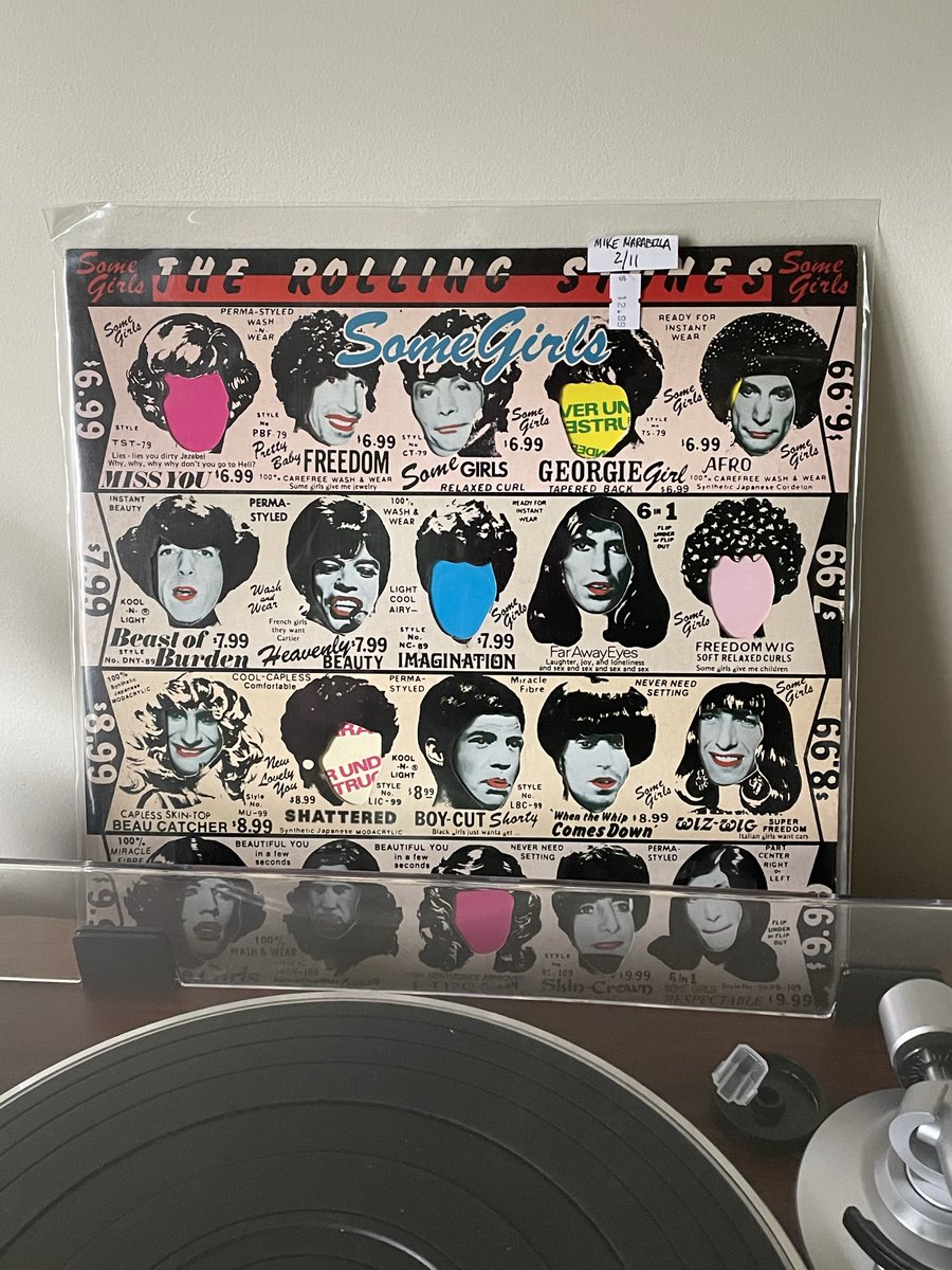 Released on this date, 1978. 

What are your favorite tracks? 
#rollingstones #somegirls #vinyl #vinylrecords #vinylcollection