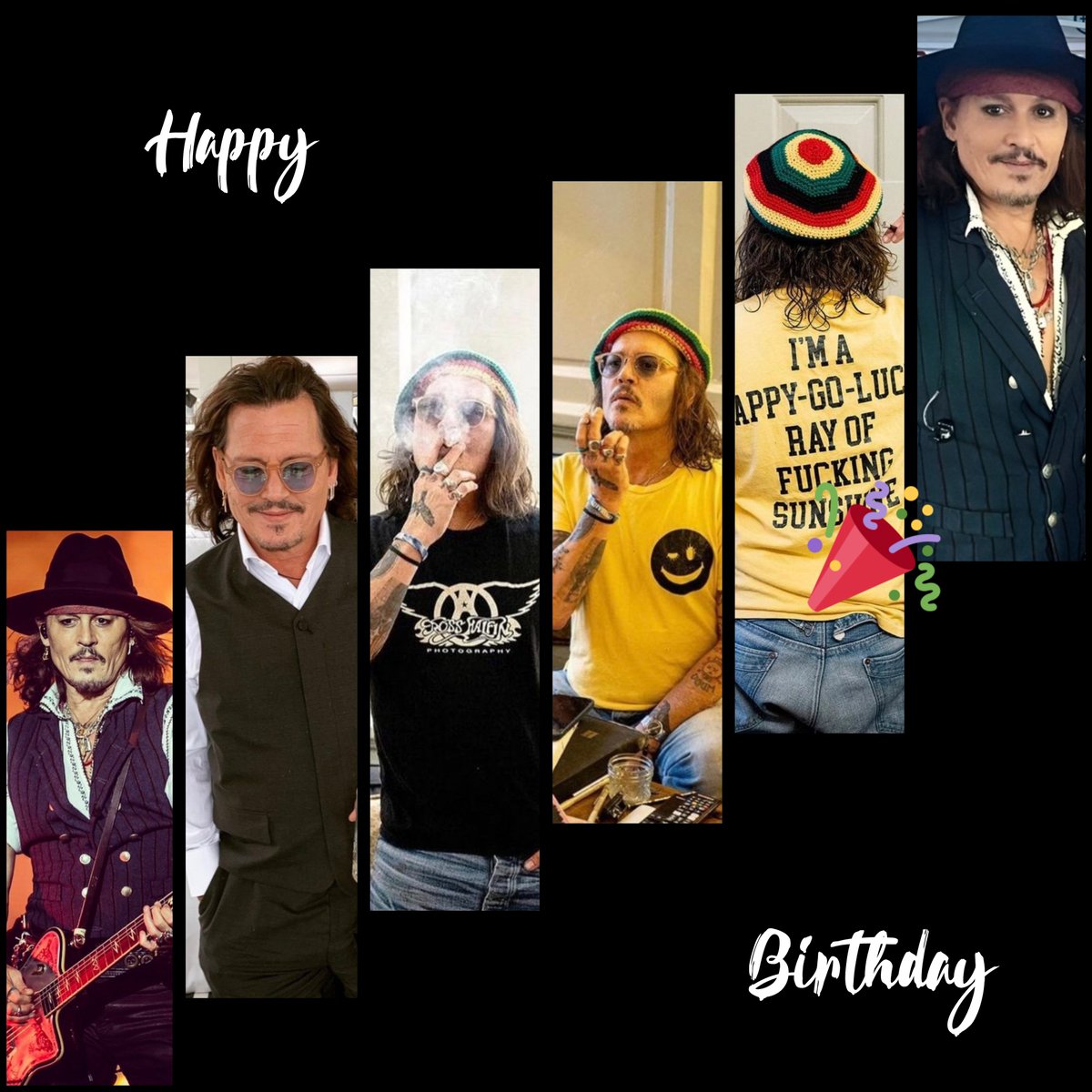 A wonderful Birthday to this beautiful, talented, caring, big-hearted, strong, cute and funny man. You can see how happy and relaxed he is now. May it stay like this forever.
❤

#HappyBirthdayJohnny
#JohnnyDeppIsALegend 
#JohnnyDeppRises 
#JohnnyDepp