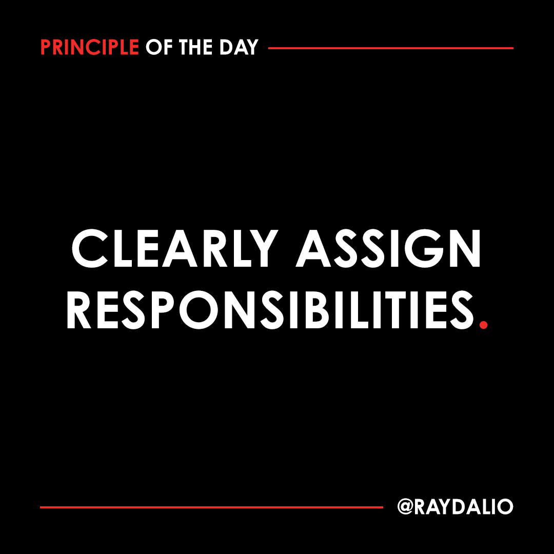 Eliminate any confusion about expectations and ensure that people view their failures to complete their tasks and achieve their goals as personal failures. The most important person on a team is the one who is given the overall responsibility for accomplishing the mission. This