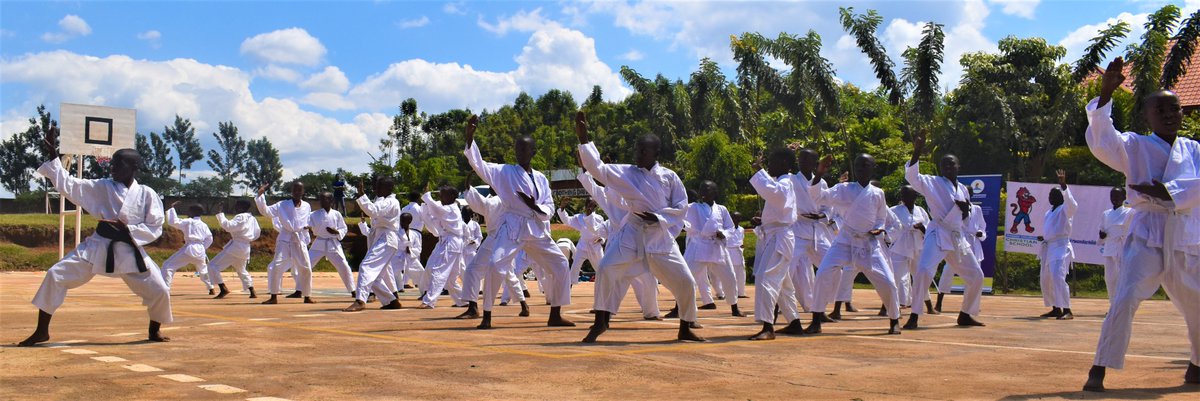 RCCS_GSF's tweet photo. Muri aka kanya abana 45bamaze igihe biga umukino njyarugamba wa #KARATE #RCCSTheChampionsAcademy  barimumarushanwa yo kuzamurwa muntera. #AbatozabaKarate @RwandaKarate  @KarateAcademyRw  @OlimpicsSports @RwandaSport @RwandaEast @BugeseraDistr @NtaramaS @GSF_RC https://t.co/pECBbbLKz7