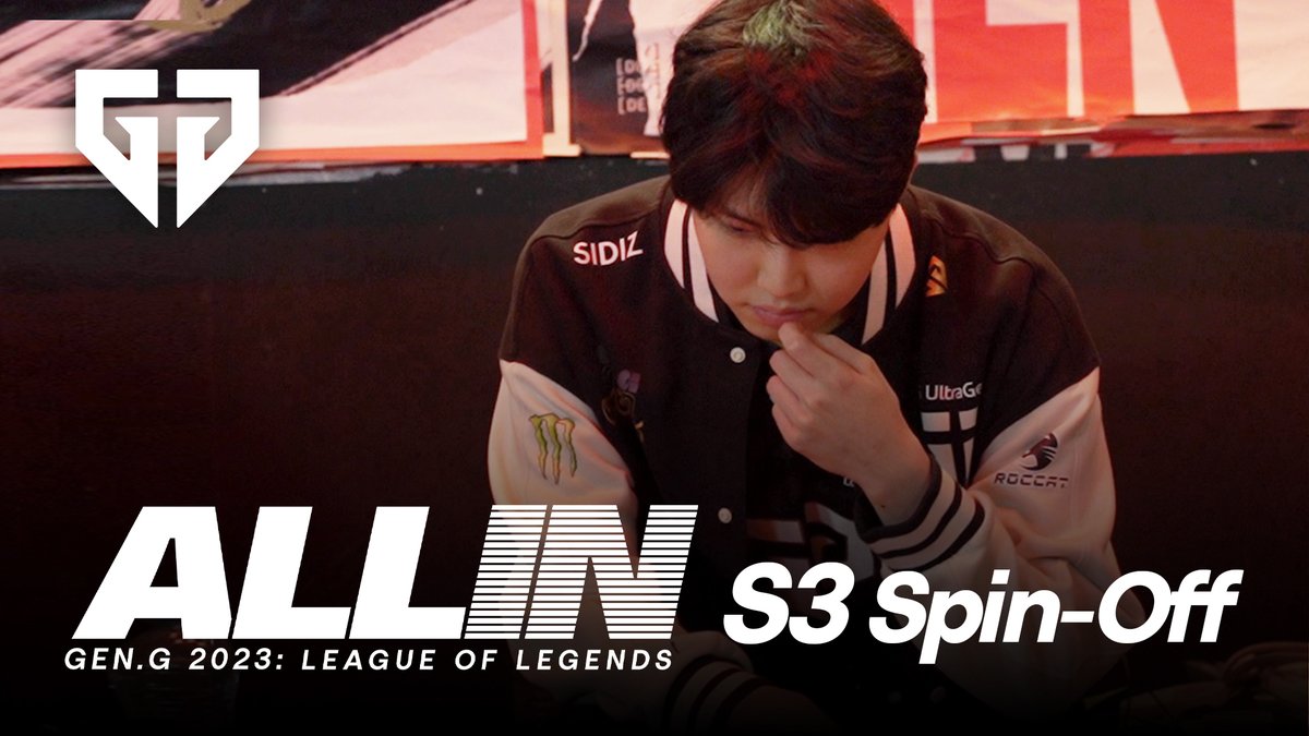ALL IN | S3 Spin-Off MSI편

새로운 도약을 위한 밑거름

📺 youtu.be/ELa8e31NQxw
⏰ 6.9 10:30PM KST

#TigerNation #GenGLoL #ALLIN