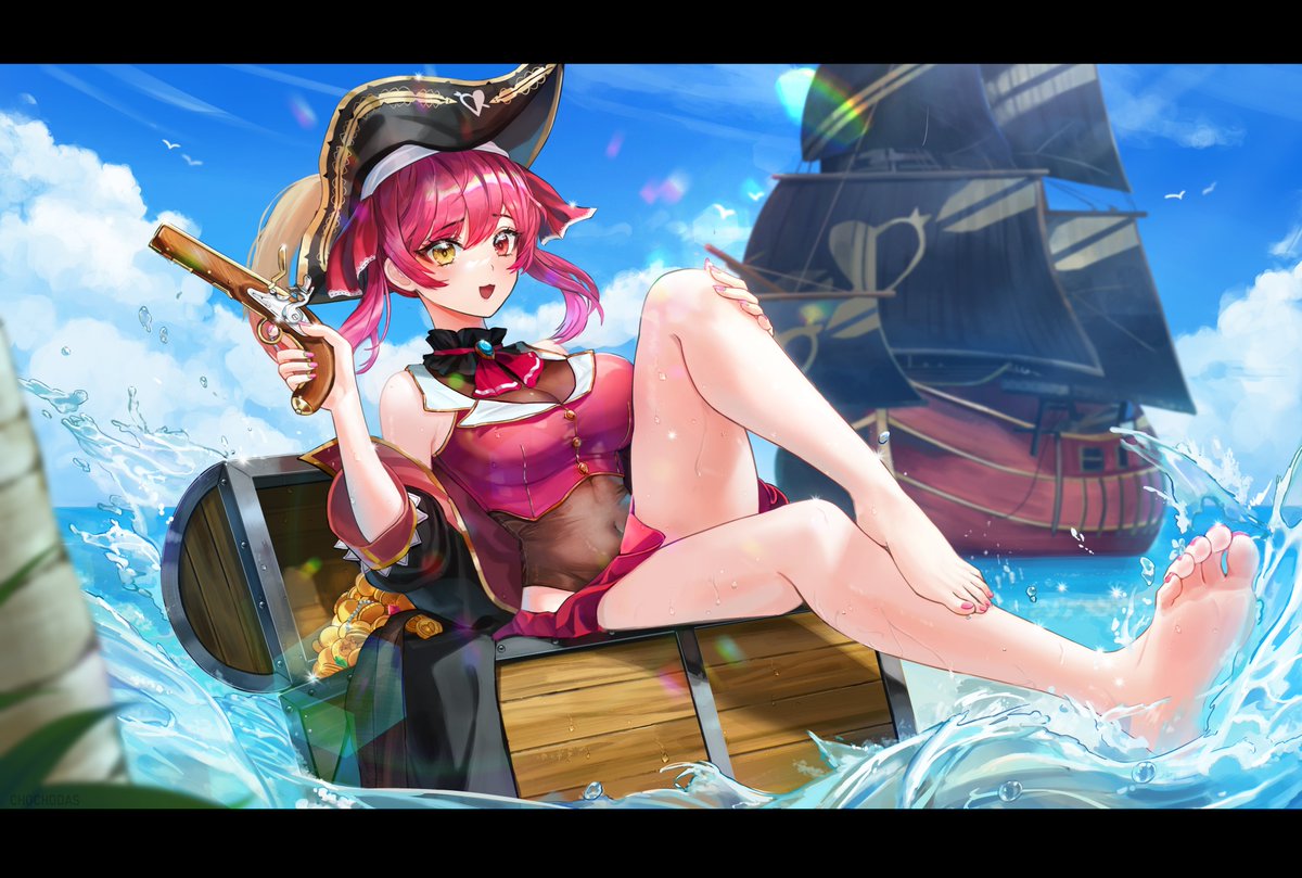 Chochodas_'s tweet photo. Ahoy~
#マリンのお宝 https://t.co/6BBdn9Ztof