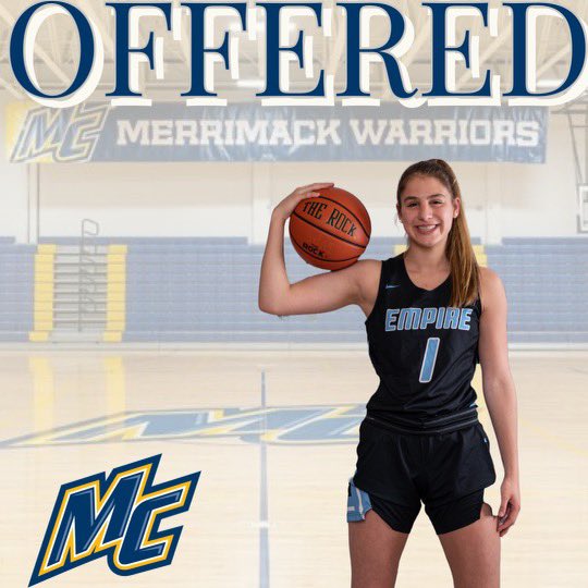 Thank you so much <a href="/coach_KMorrone/">Coach_KMorrone</a> and <a href="/Coach_ETaylor/">Emily Taylor</a> for the offer to play at Merrimack College!! 💙💛