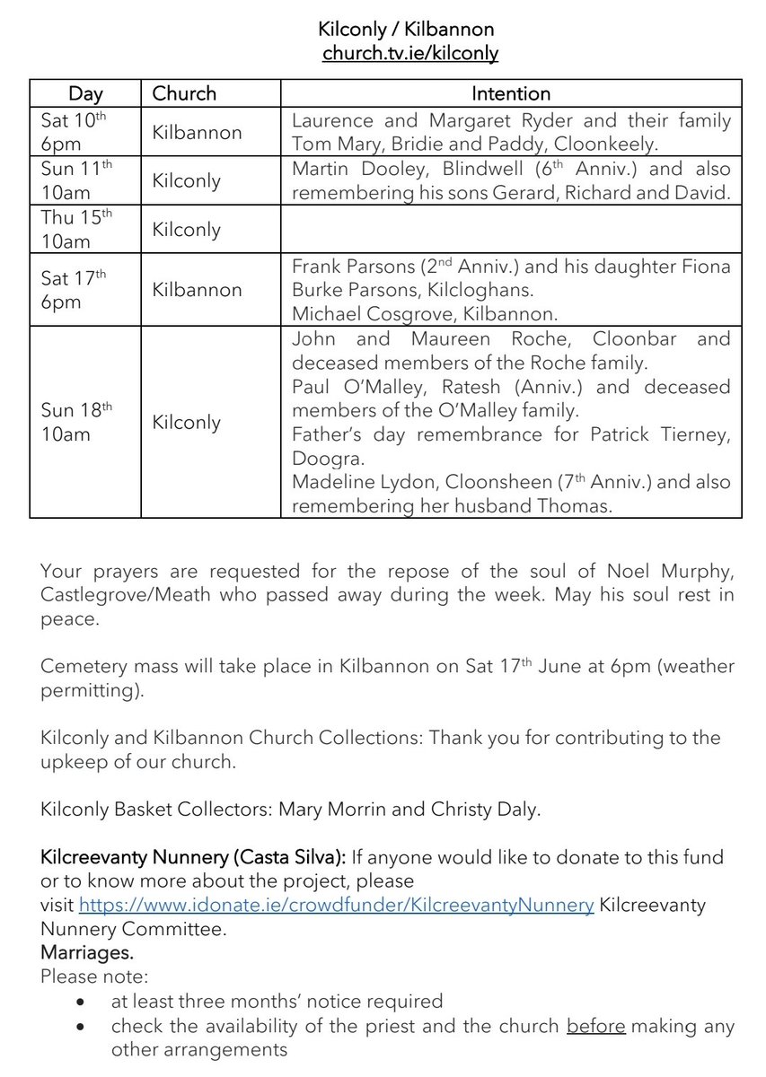 milltown_galway's tweet photo. There's lots in the newsletter this week. Have a great weekend. https://t.co/jND1lza8gq