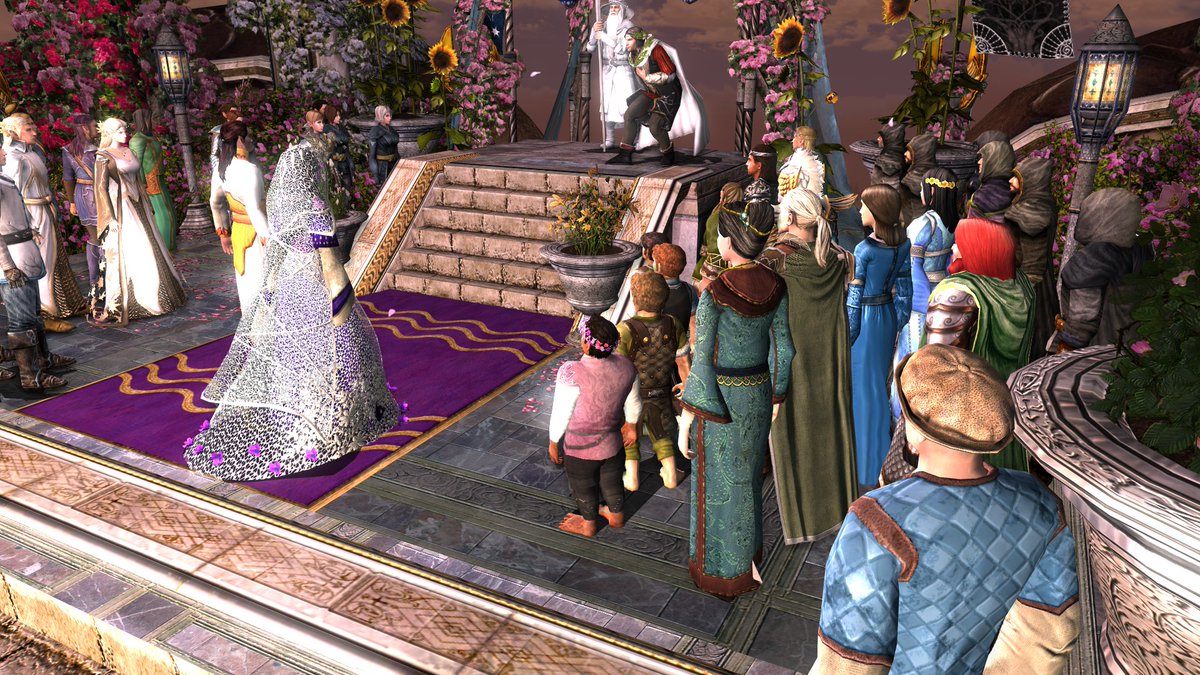 'A Wedding At Midsummer' is literally the best Instance in all of #LOTRO.