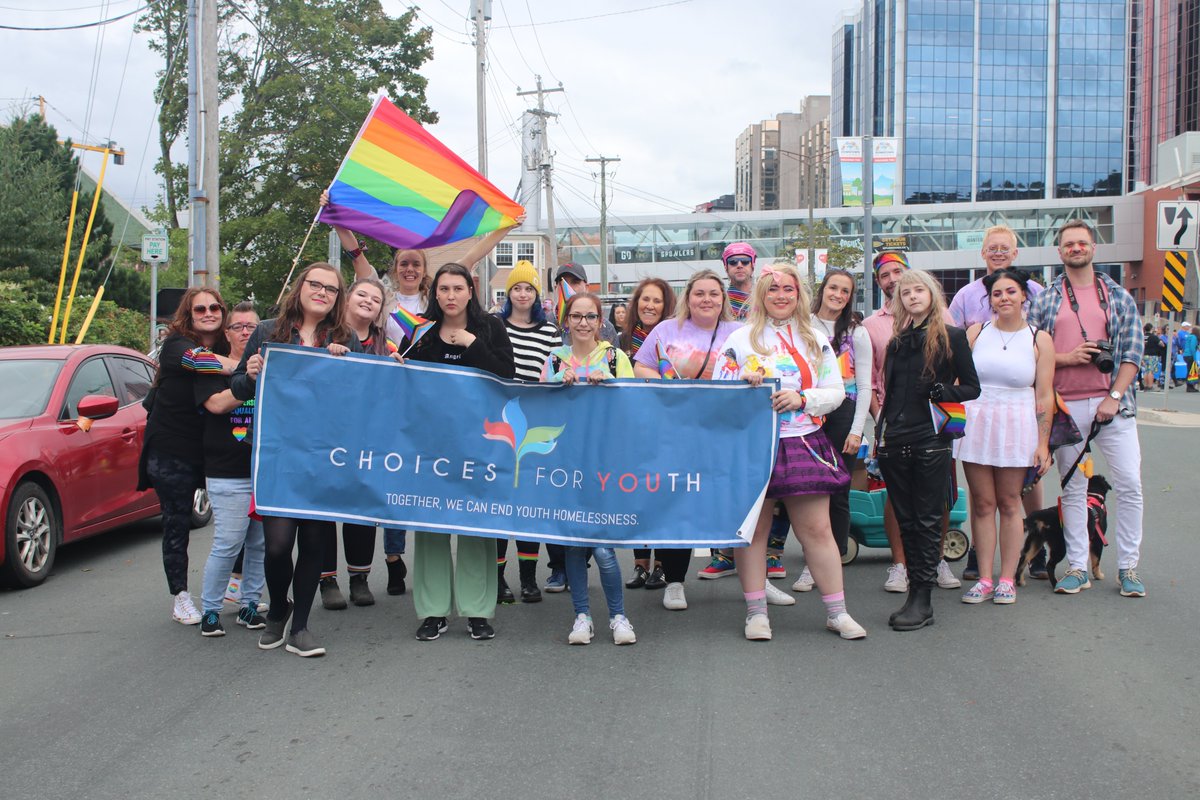 Members of the 2SLGBTQIA+ community make up 25-40% of the total homeless youth population in Canada ‼️ CFY is committed to supporting the 2SLGBTQIA+ community and are proud of our ongoing partnership with <a href="/TheQuadNL/">Quadrangle NL</a> to ensure this population’s needs are being met at CFY ✨