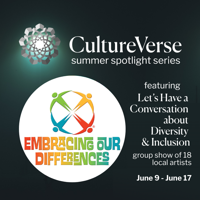 Join us tonight at 6pm at #CultureVerse Gallery for a group show of 18 local artists - in partnership with Embracing Our Differences Michigan.

More info/RSVP here: cultureverse.org/events

<a href="/MainStreetAA/">Main St. Ann Arbor</a> <a href="/ilhamart2/">ILham Mahfouz</a>