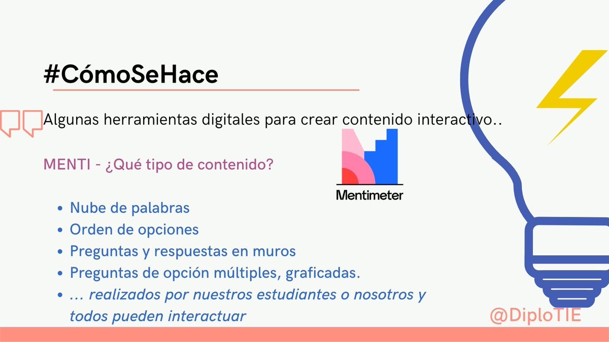 diplotie's tweet image. 🌺Compartimos en las imágenes sugerencias de herramientas para construir objetos de aprendizaje digitales interactivos en nuestro #diseñoformativo ¿Cónocen alguna? ¿Cuál recomiendan? ¿Pueden ampliar esta lista? 🤓📢